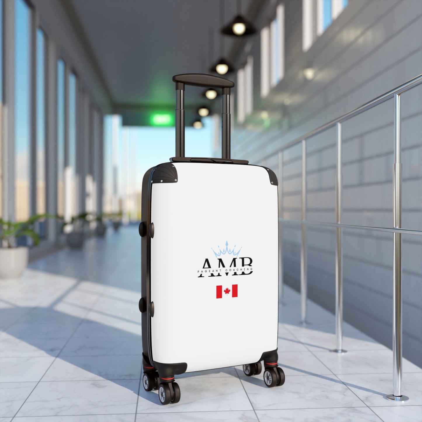 Custom Canadian Pride Suitcase X AMB COACHING